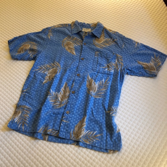 Men’s Islander Hawaiian Shirt - Medium - Picture 1 of 13
